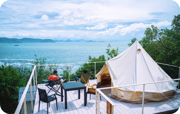 てんとうみでしか味わえない絶景