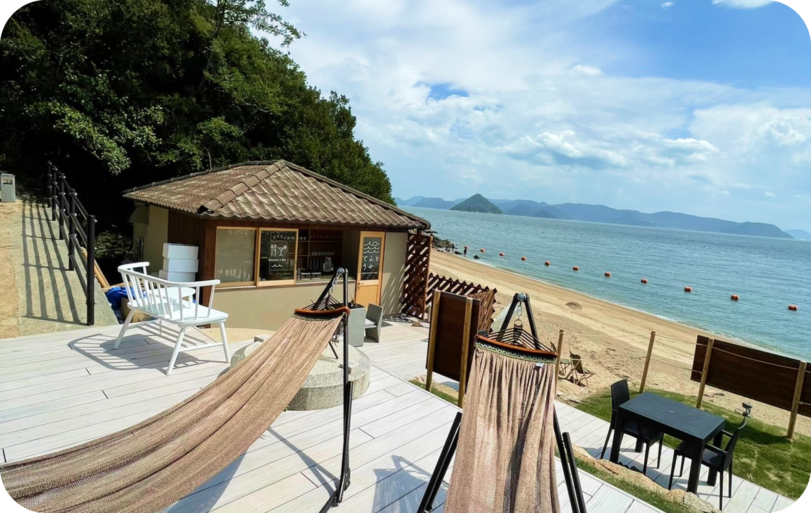 てんとうみでしか味わえない絶景