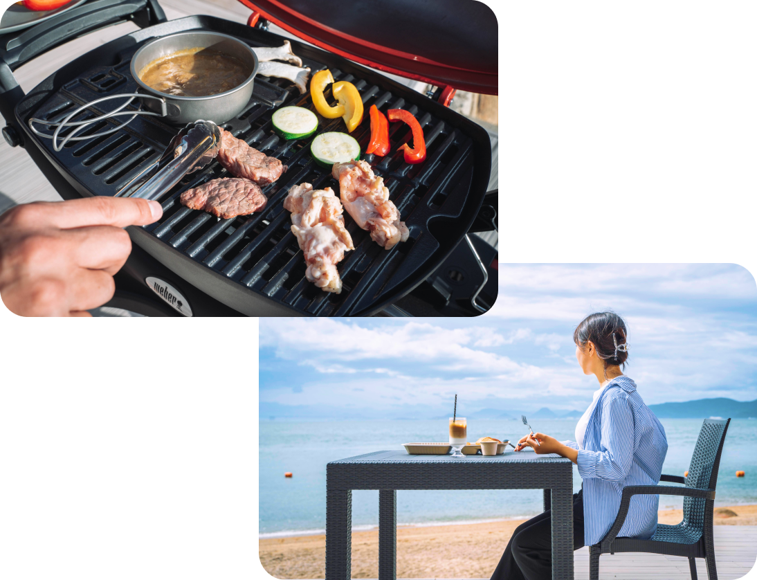 てんとうみでしか味わえない絶景