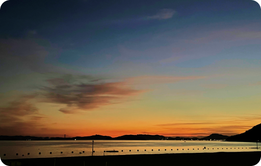 てんとうみでしか味わえない絶景